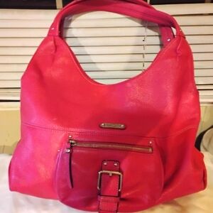 Michael Kors Pink Hobo Bag with Slouchy Silhouette